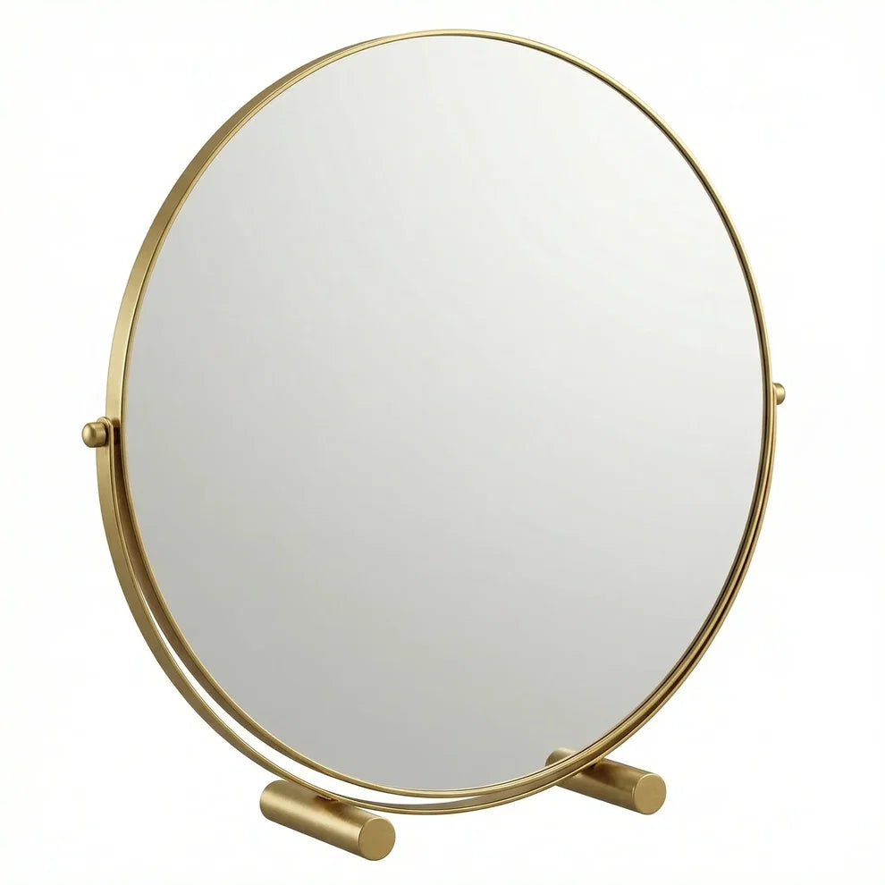 Pratelle Auremont Round Tabletop Vanity Mirror