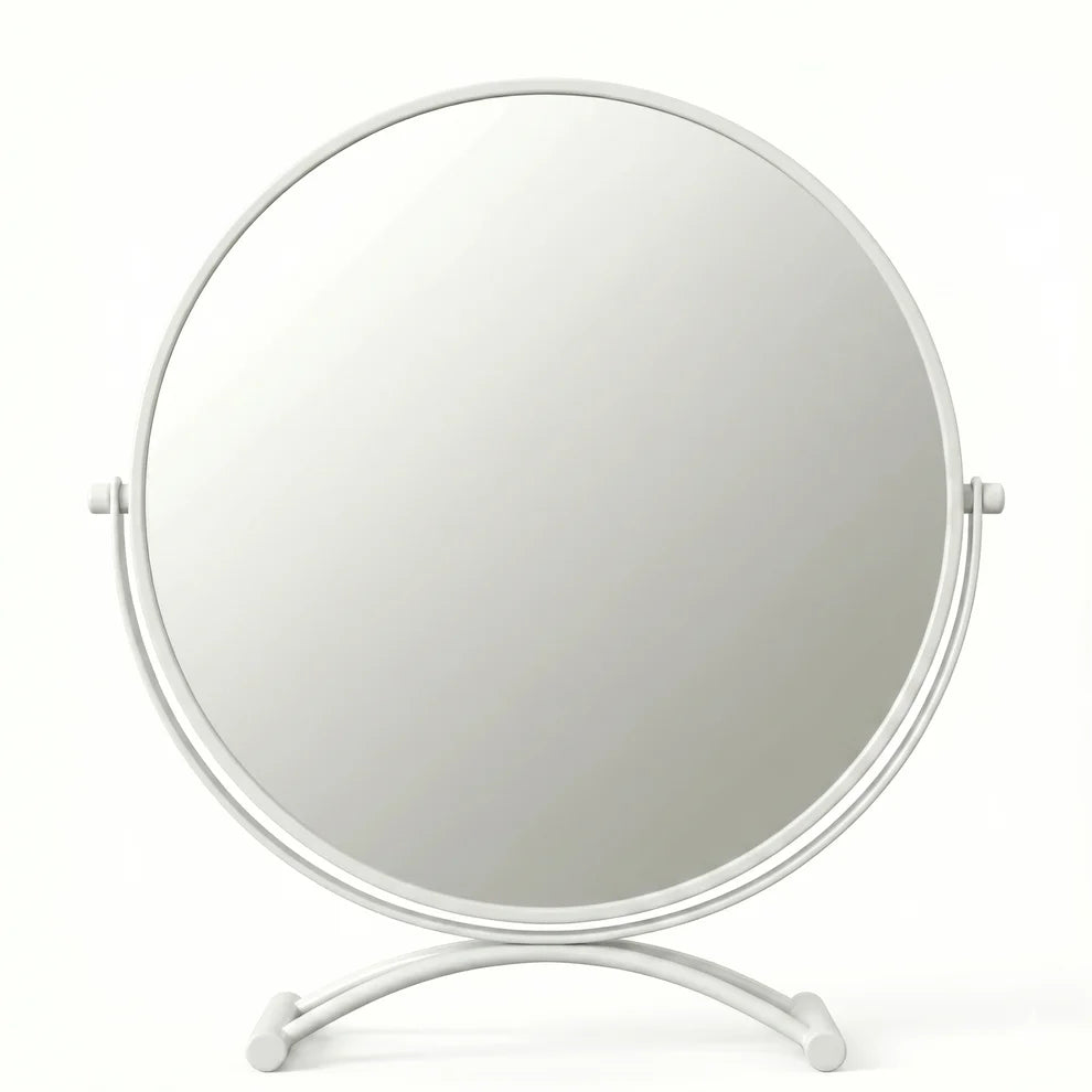 Elara Round Black Mirror