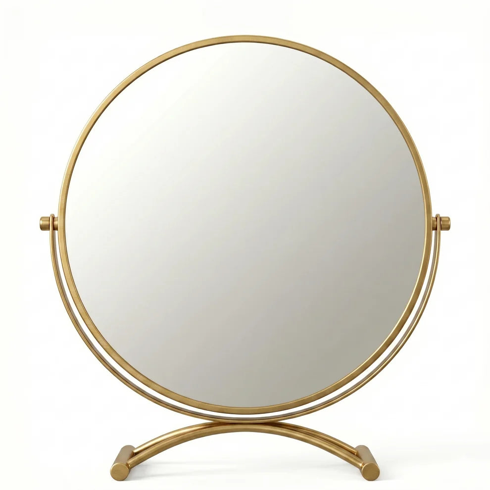 Elara Round Black Mirror