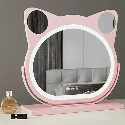 Pratelle Félinea Cat-Shaped LED Vanity Mirror