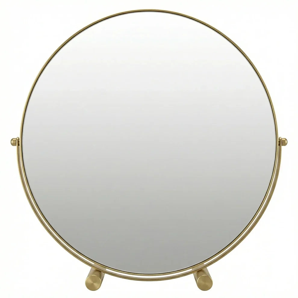 Pratelle Auremont Round Tabletop Vanity Mirror