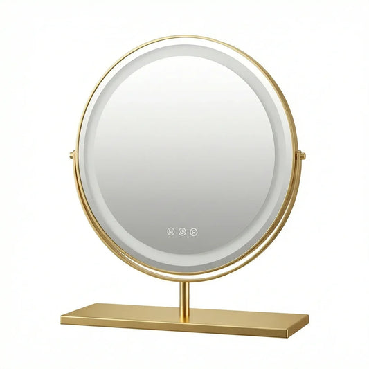 Pratelle Aureline Round LED Vanity Mirror
