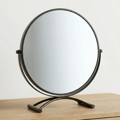 Elara Round Black Mirror
