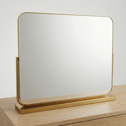 Pratelle Aurevia Rectangular Tabletop Vanity Mirror