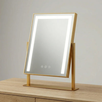 Lunelle LED Vanity Mirror with 360° Rotation