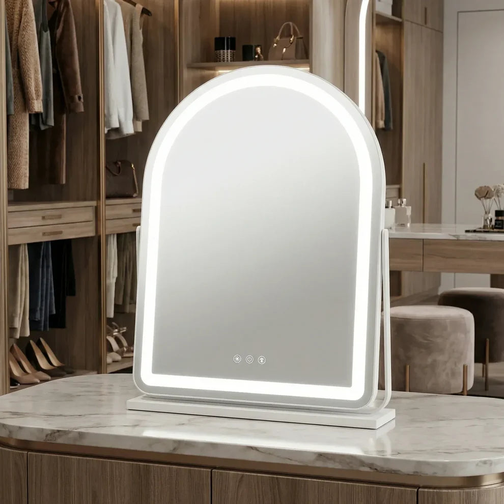 Pratelle Arcéa LED Arched Vanity Mirror