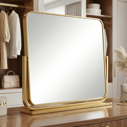 Pratelle Aurevia Rectangular Tabletop Vanity Mirror