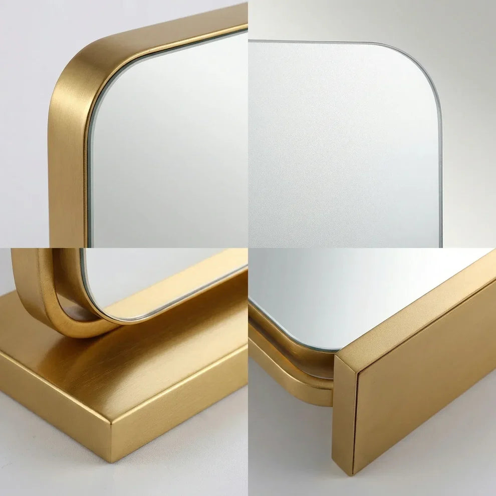 Pratelle Aurevia Rectangular Tabletop Vanity Mirror