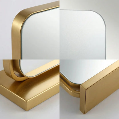 Pratelle Aurevia Rectangular Tabletop Vanity Mirror