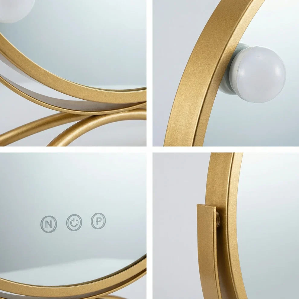 Pratelle Veloura Hollywood LED Vanity Mirror