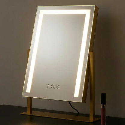 Lunelle LED Vanity Mirror with 360° Rotation