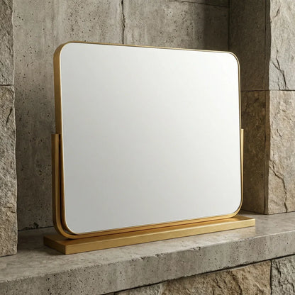 Pratelle Aurevia Rectangular Tabletop Vanity Mirror