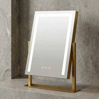 Lunelle LED Vanity Mirror with 360° Rotation
