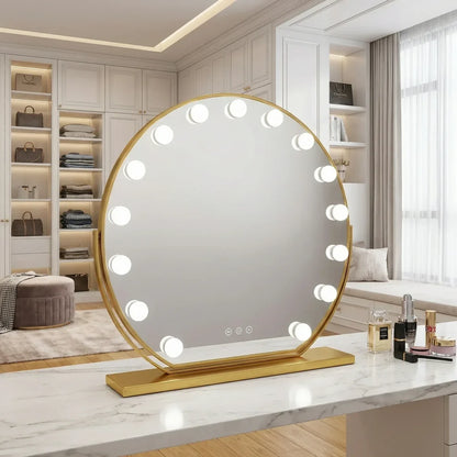 Pratelle LumiBelle Round LED Vanity Mirror