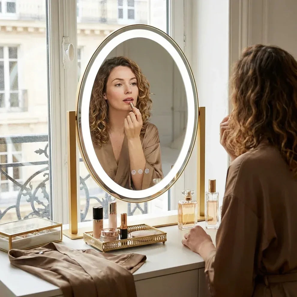 Pratelle Solévia LED Vanity Mirror with Adjustable Lighting