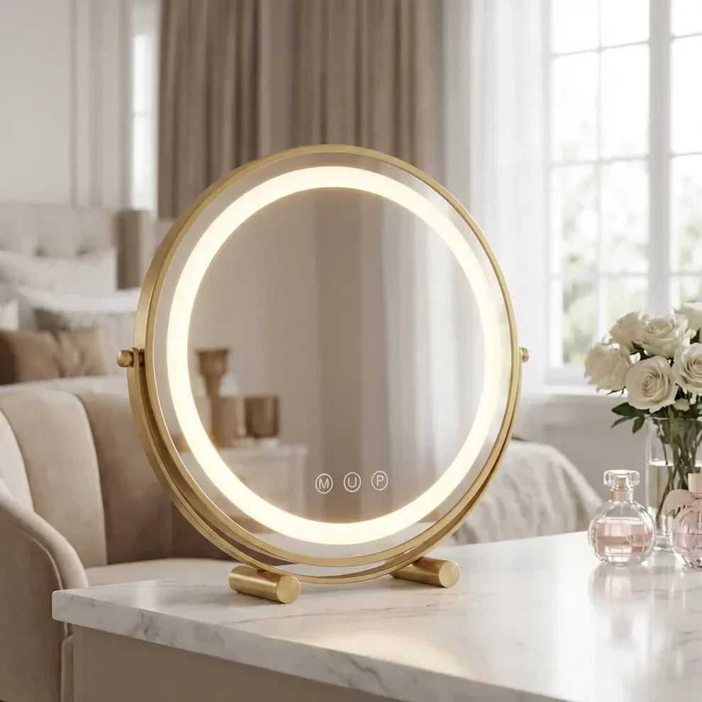 Pratelle LED Vanity Mirror with Magnifying Mirror