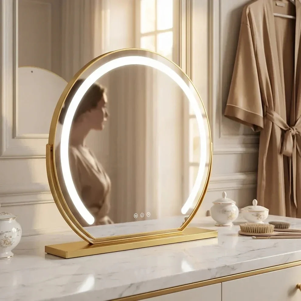 Pratelle Solenne LED Vanity Mirror with Magnifying Mirror