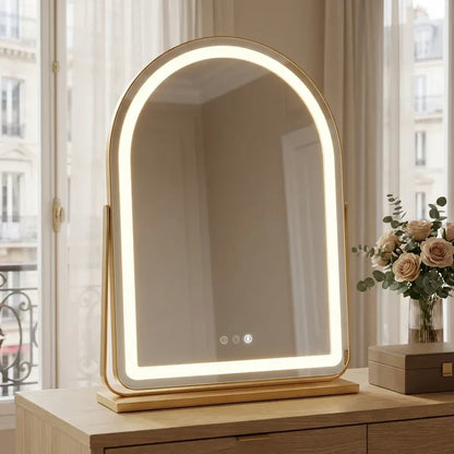 Pratelle Arcéa LED Arched Vanity Mirror