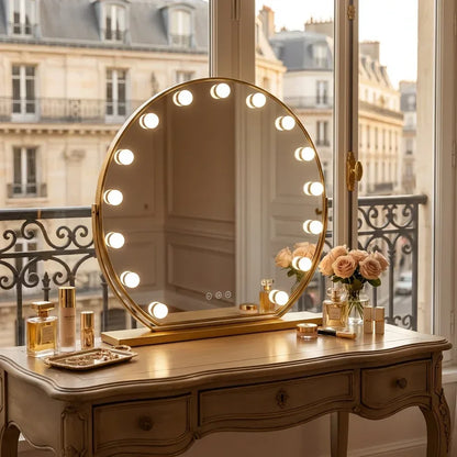 Pratelle LumiBelle Round LED Vanity Mirror