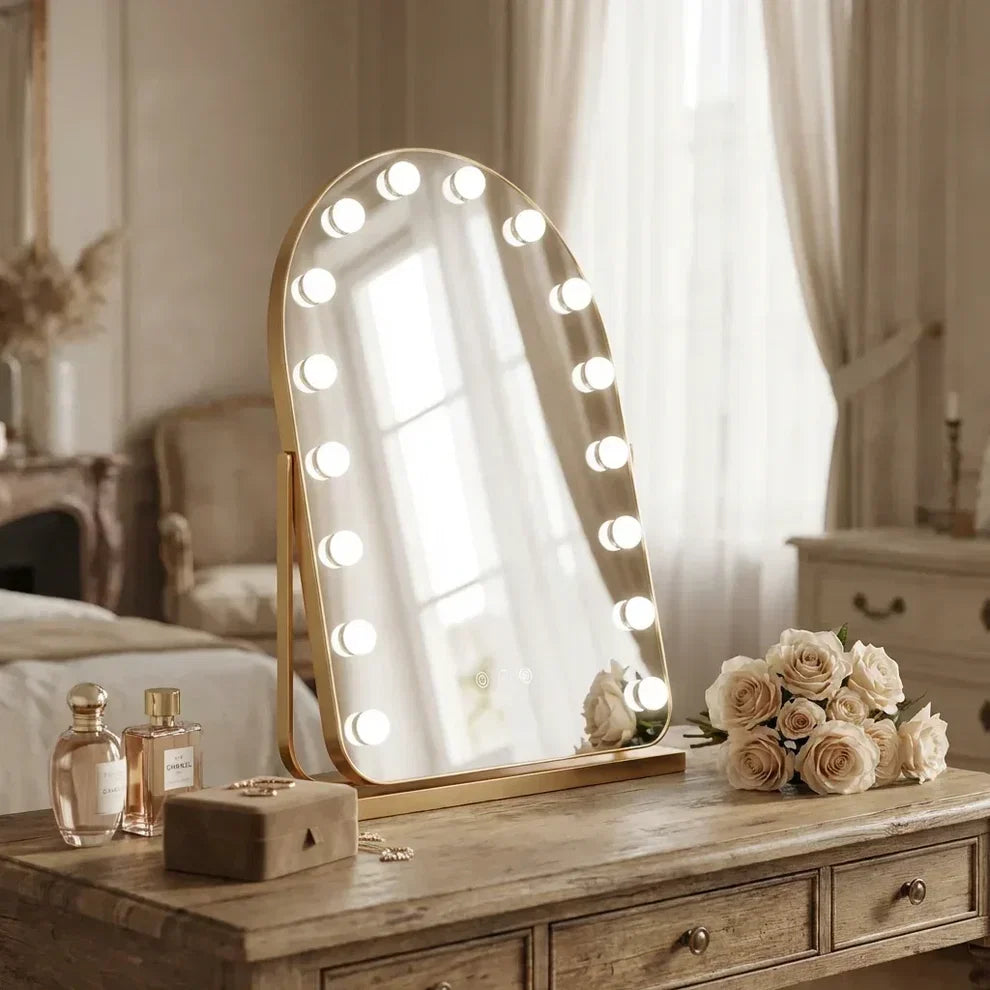 Pratelle Arcelia LED Arched Vanity Mirror